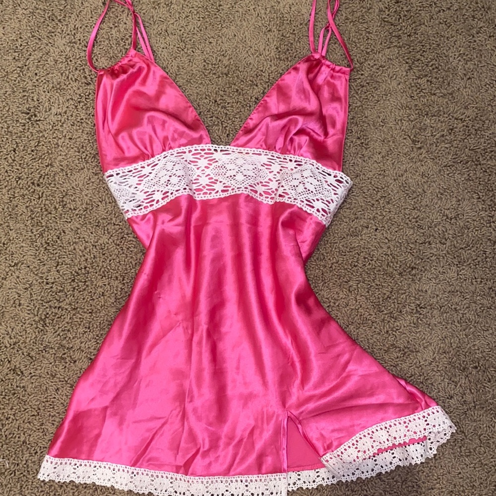 vintage VS silk slip dress